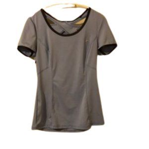 Fila women’s lavender racer back cut out athletic top size xs